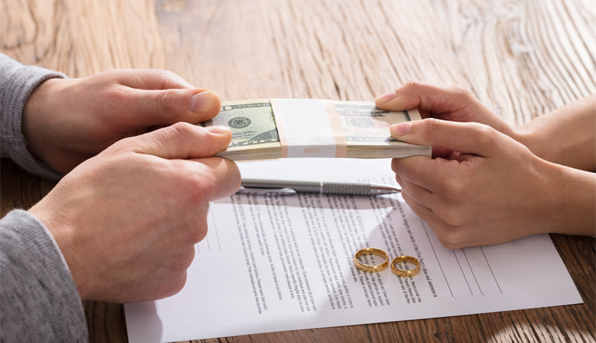 Money and property arrangements following a decision to divorce