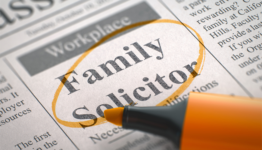 What are some of the main family legal issues?